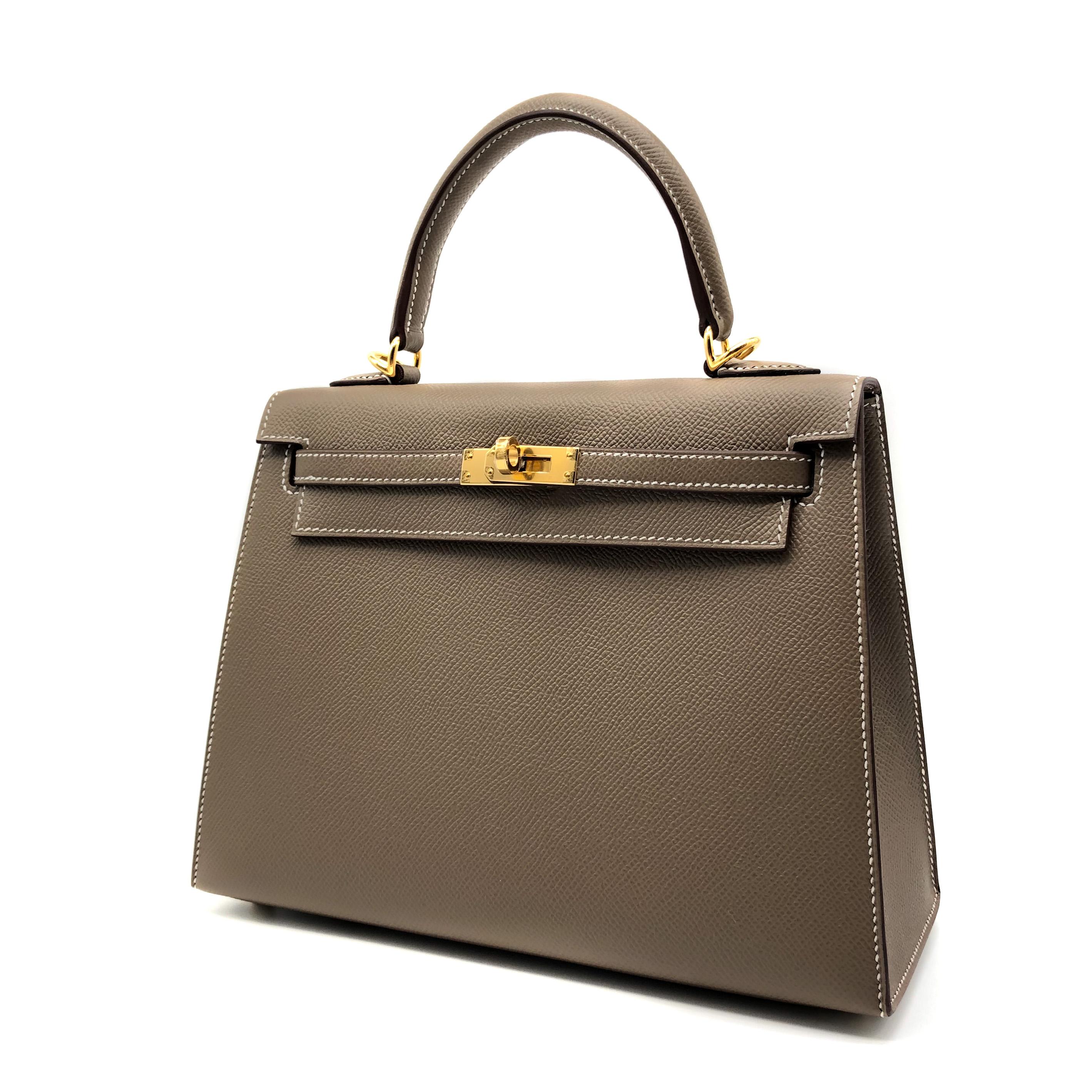 hermes kelly etoupe