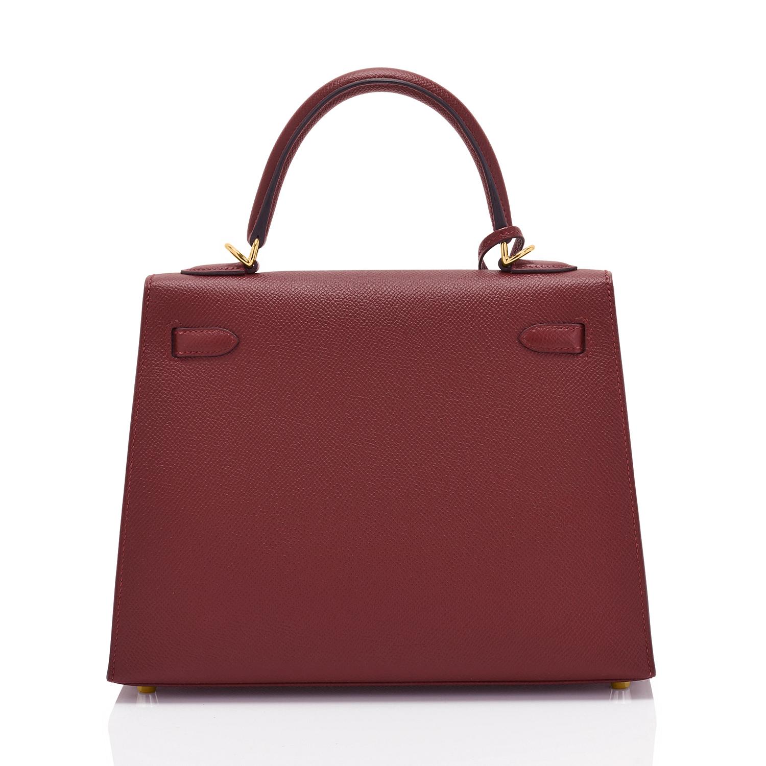 hermes kelly 25 bordeaux