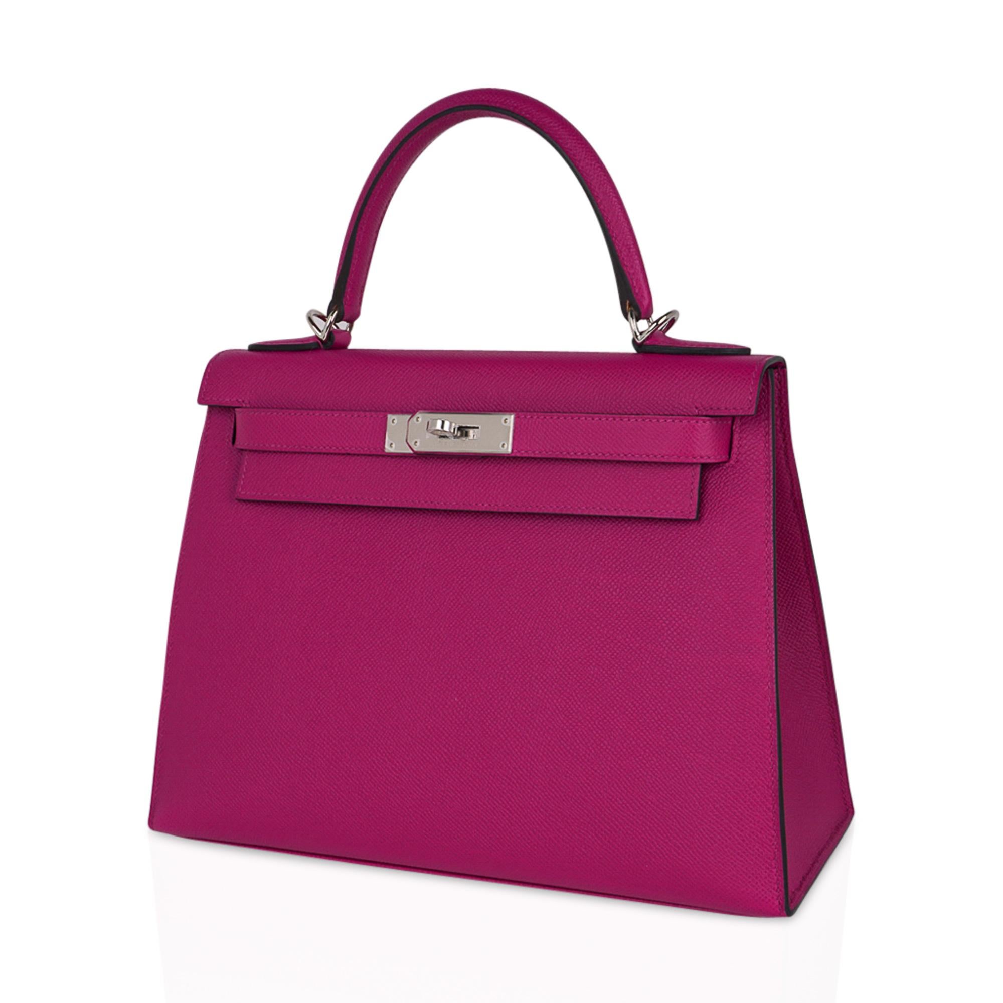Kelly 25 rose pourpre shop