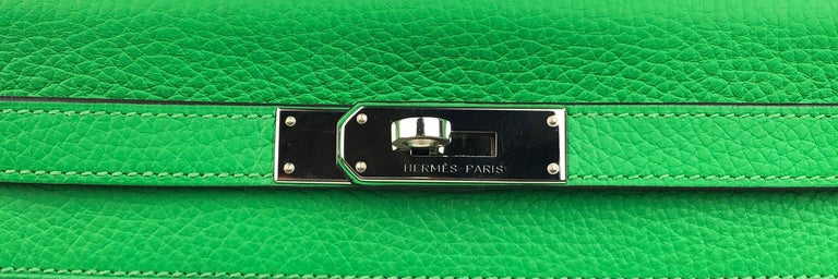 Hermès Kelly 28cm Bag, Craie With Palladium Hardware, B Stamp 2023