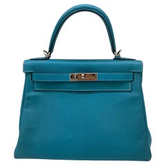 Blue Hermès Bags, Blue Birkin & Kelly Bags