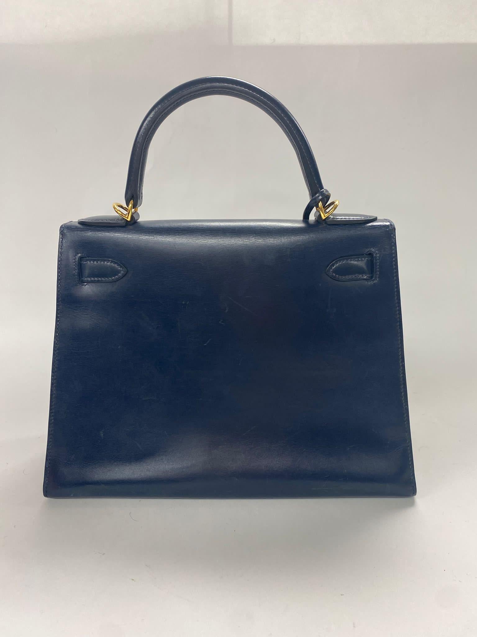 Hermes Kelly 28 box leather  3