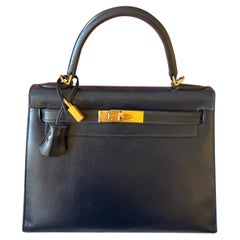 Hermes Kelly 28 box leather 