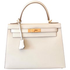 Hermes Kelly 25 Craie - 2 For Sale on 1stDibs  craie kelly 25, kelly 25  craie epsom, hermes kelly craie 25