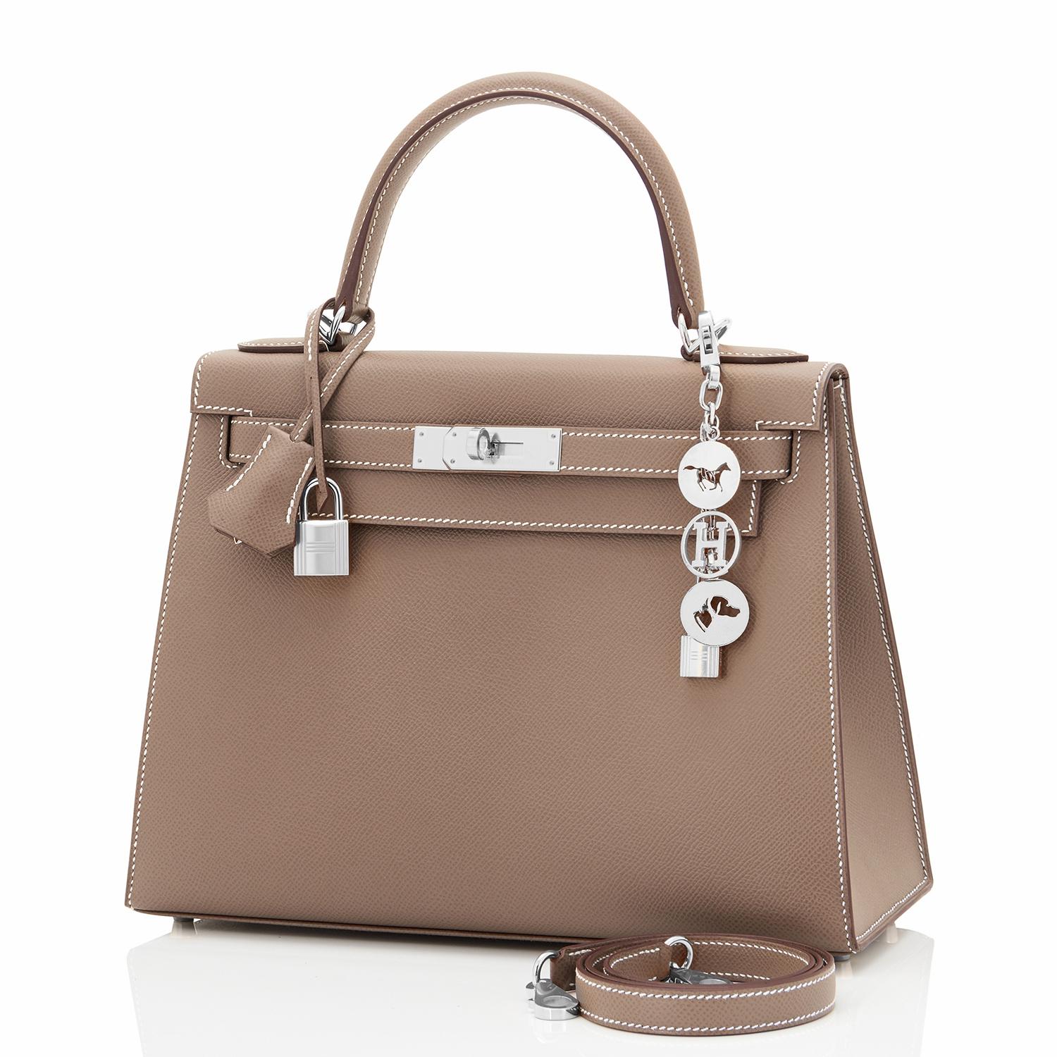 hermes kelly taupe