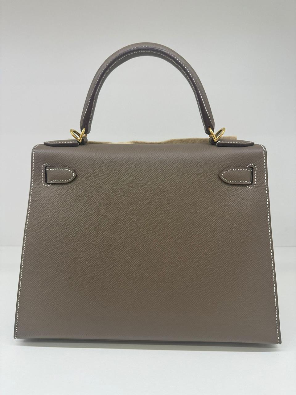 Hermes Kelly 28 Etoupe GHW 4