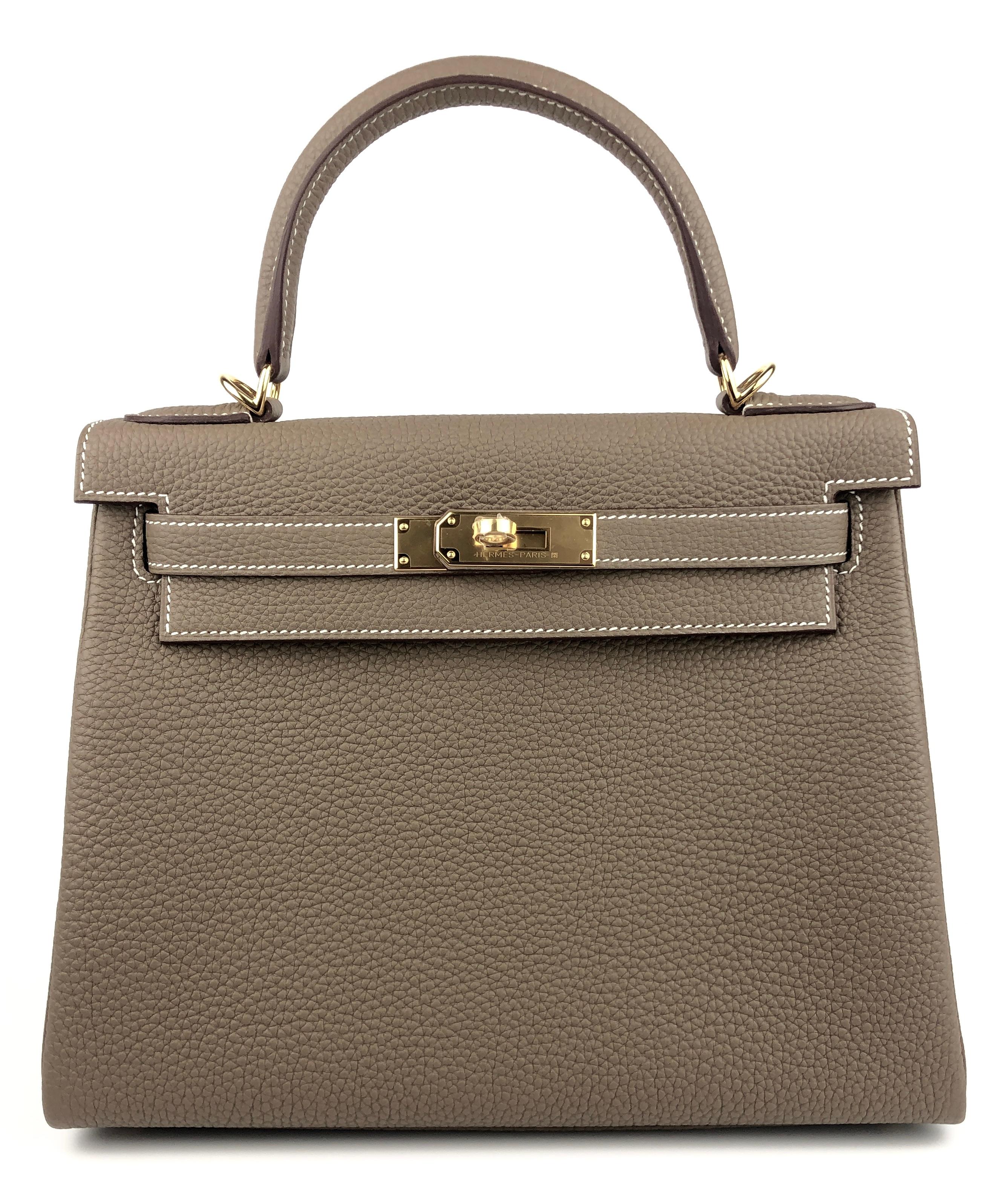 New 2023 Purchase RARE and most coveted, Hermes Kelly 28 Etoupe Gold Hardware. NEW U STAMP 2022. Includes all accessories and Box. 

Shop with confidence from Lux Addicts. Authenticity Guaranteed!