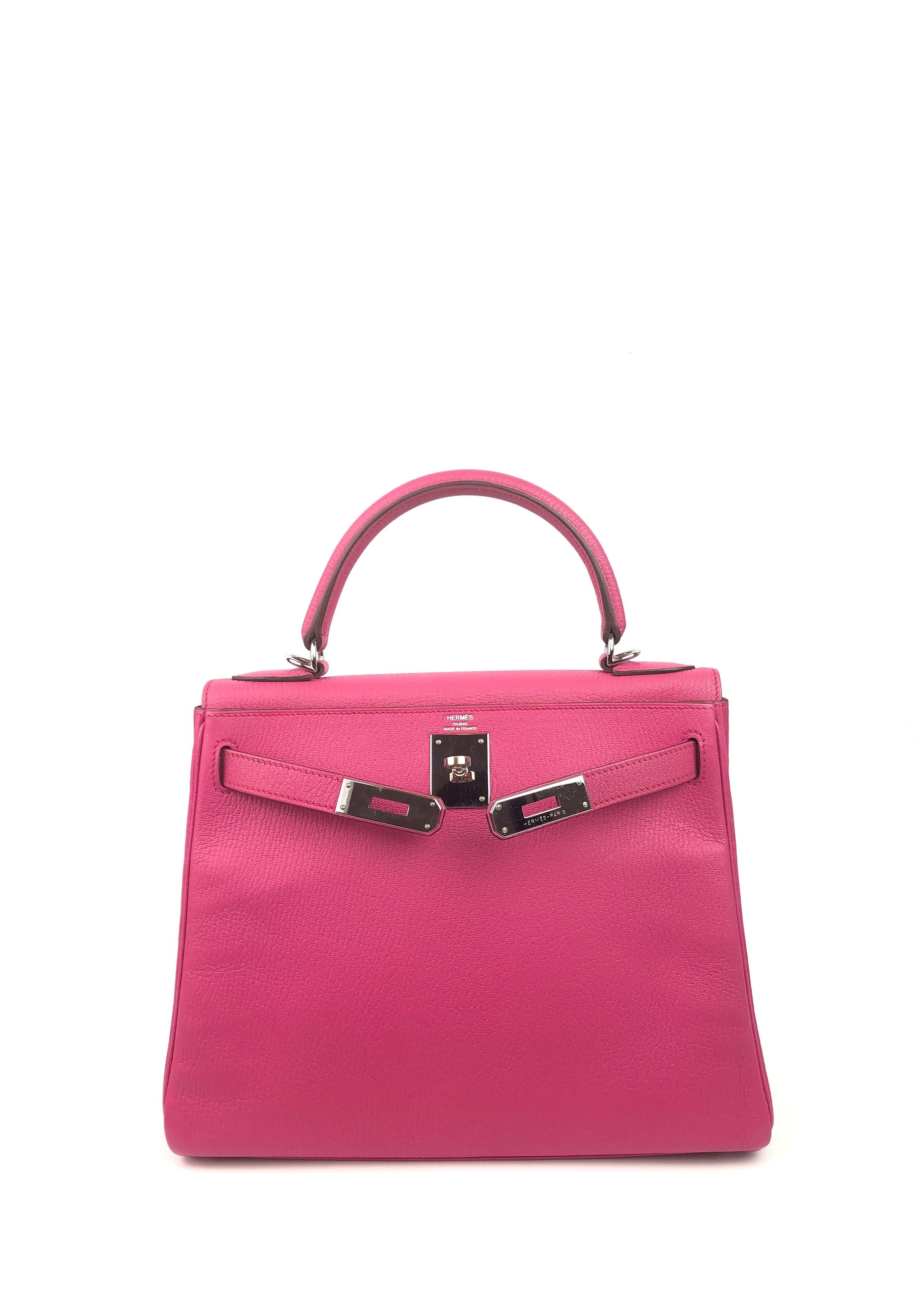 hermes kelly fuchsia