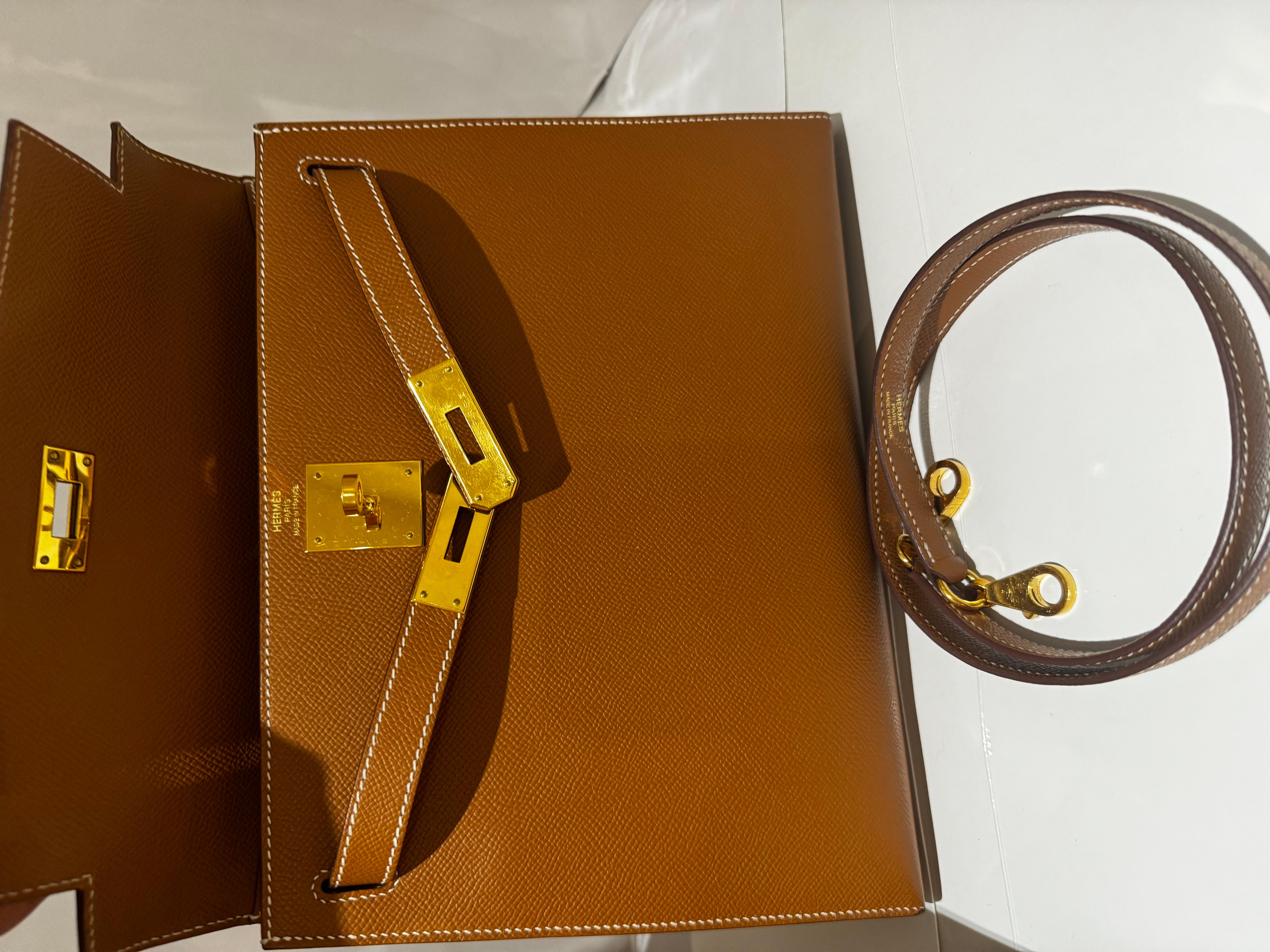 Hermès Kelly 28 Gold bag Epsom with Gold Hardware 1