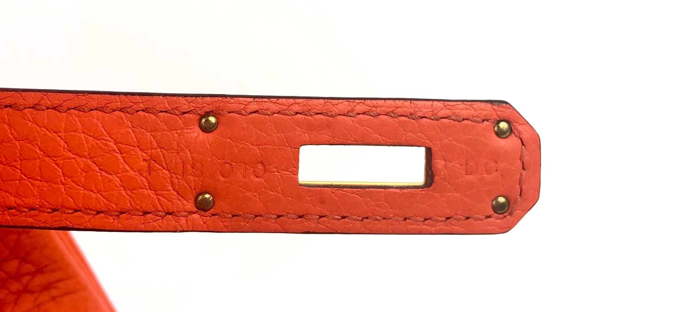 hermes poppy orange