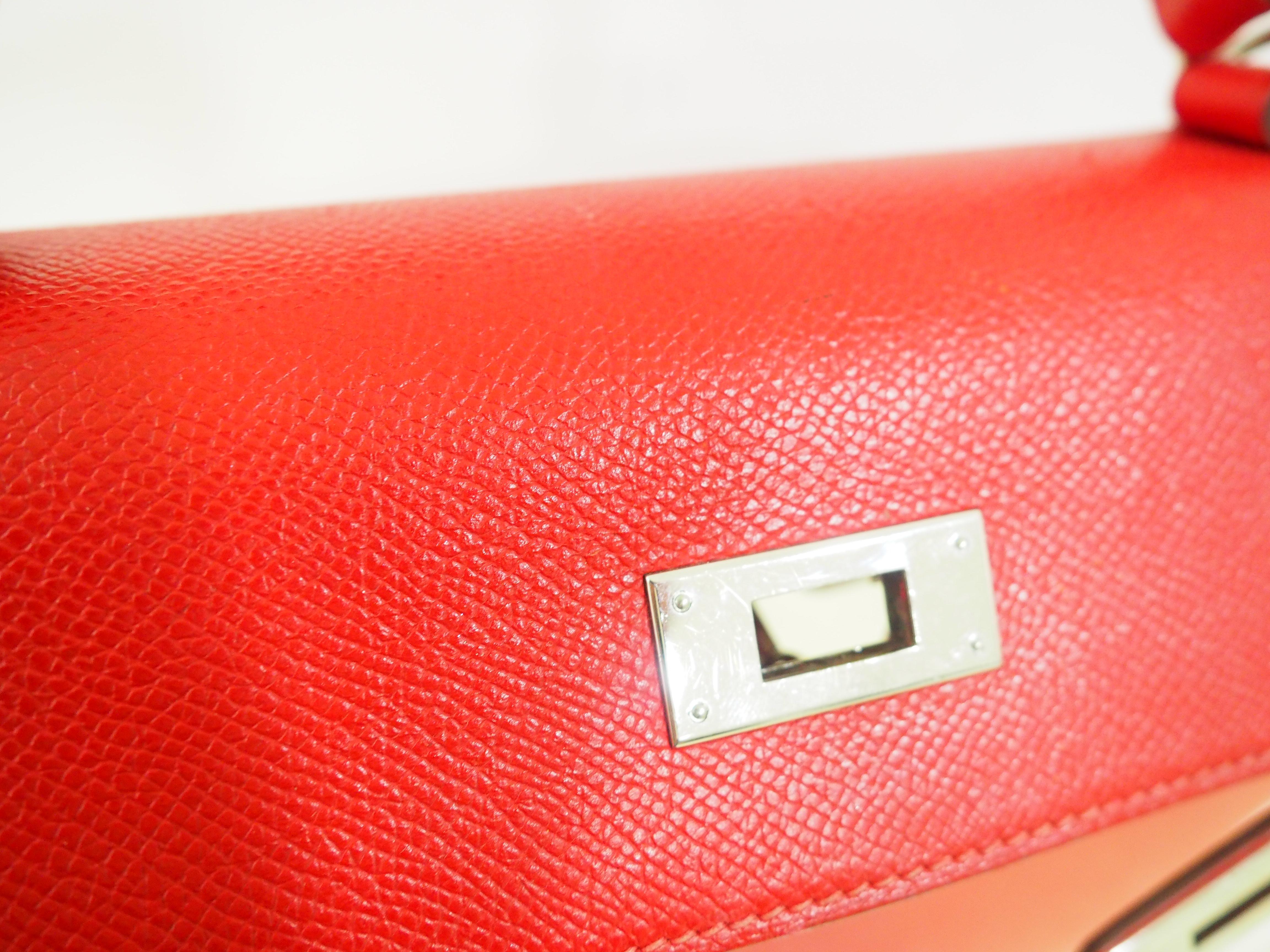 Hermès Kelly 28 Red 6