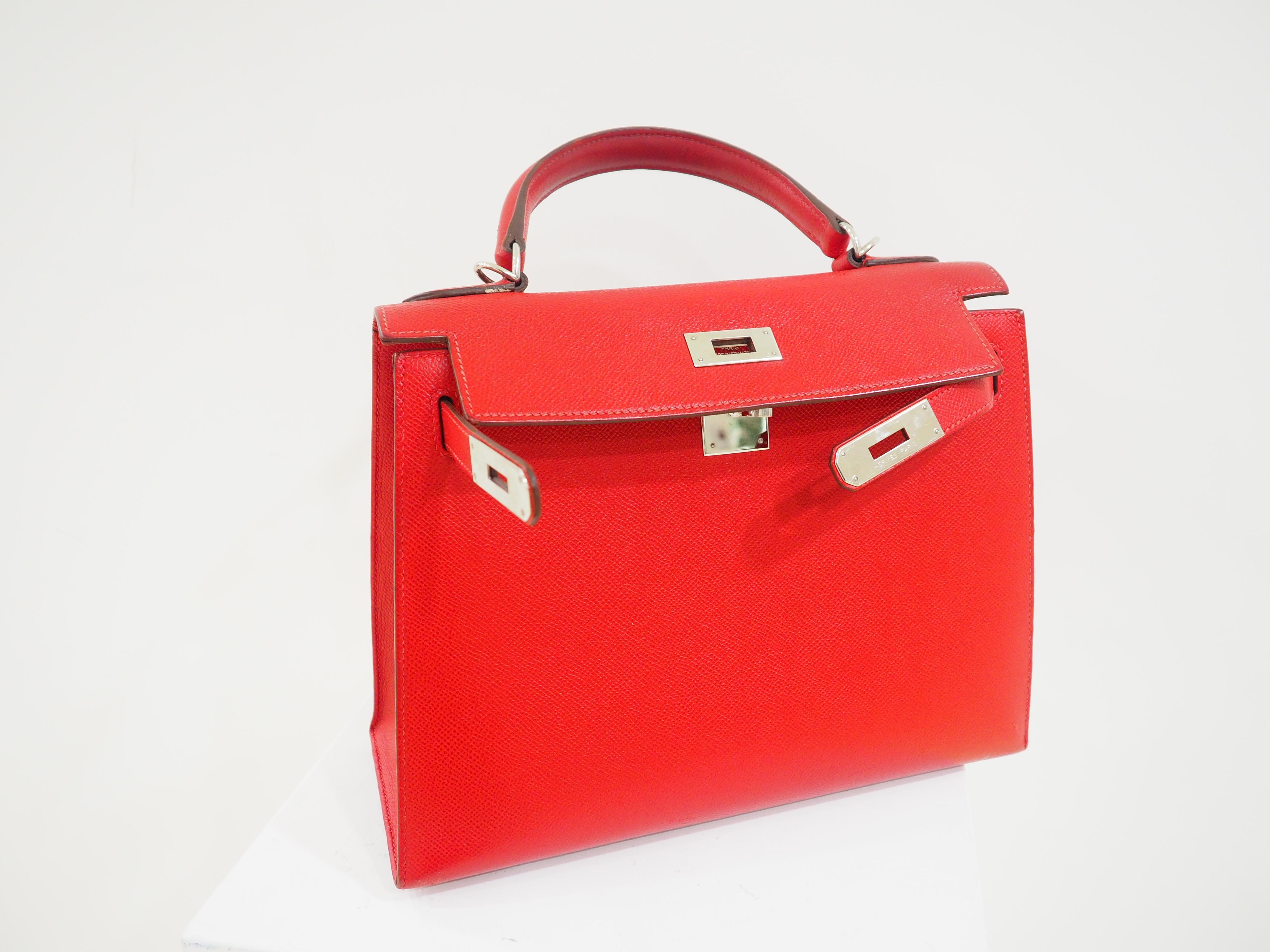 Hermès Kelly 28 Red 9