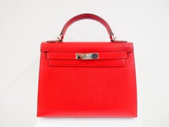 Hermès Kelly 28 Rot