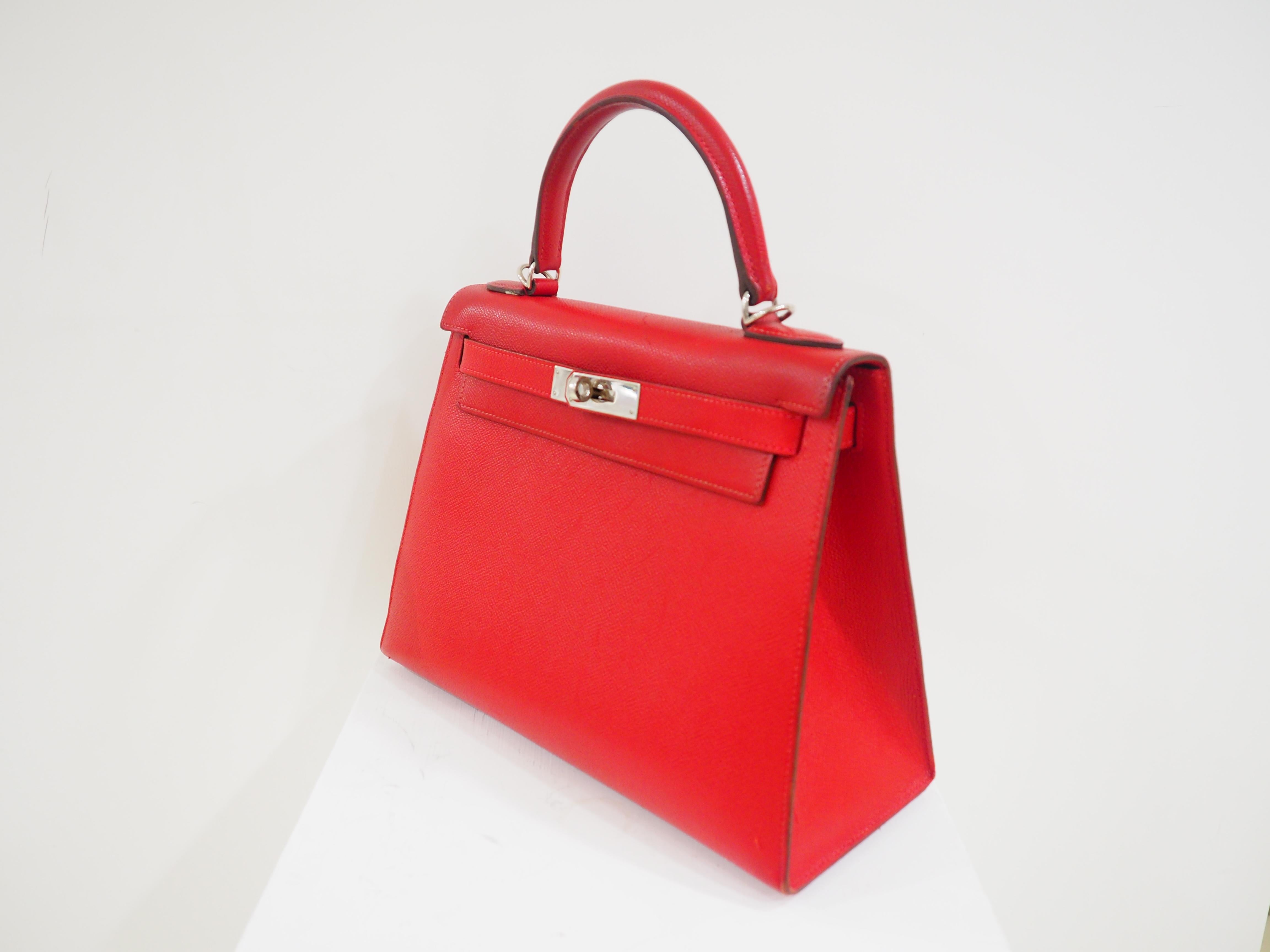 red kelly bag