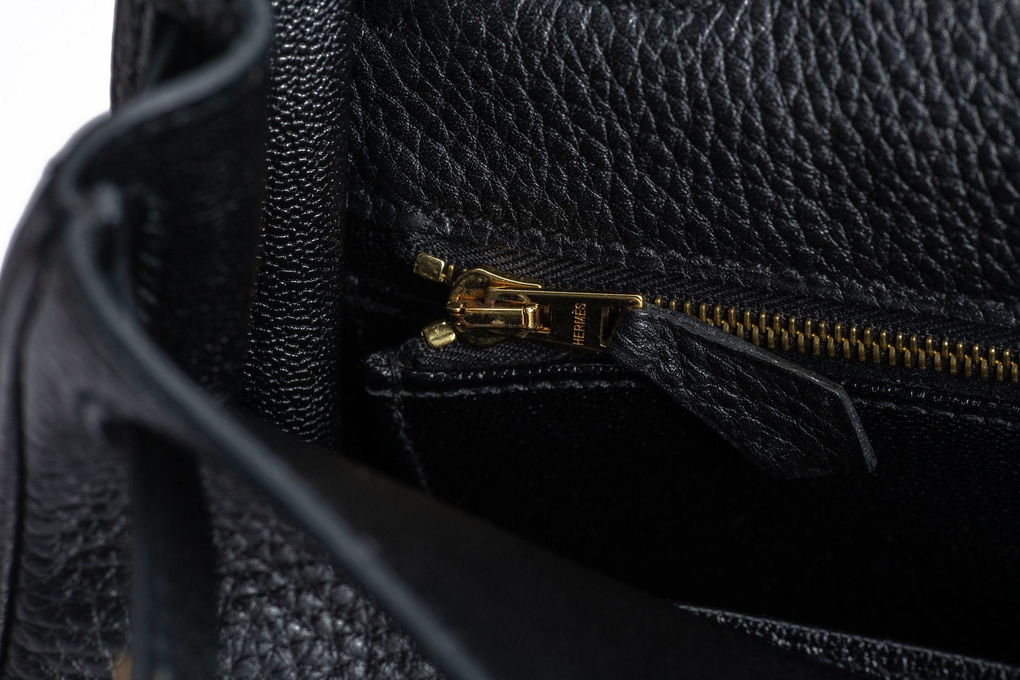 Hermès Kelly 28 Retourne' Black Togo 8