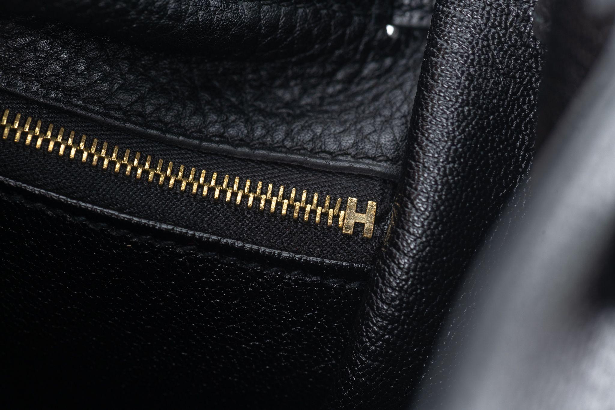 Hermès Kelly 28 Retourne' Black Togo 9
