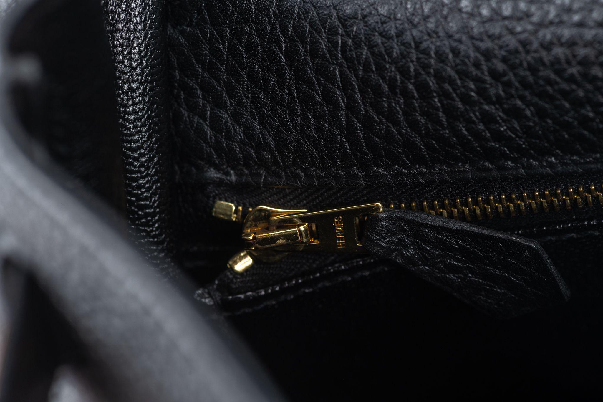 Hermès Kelly 28 Retourne' Black Togo 10
