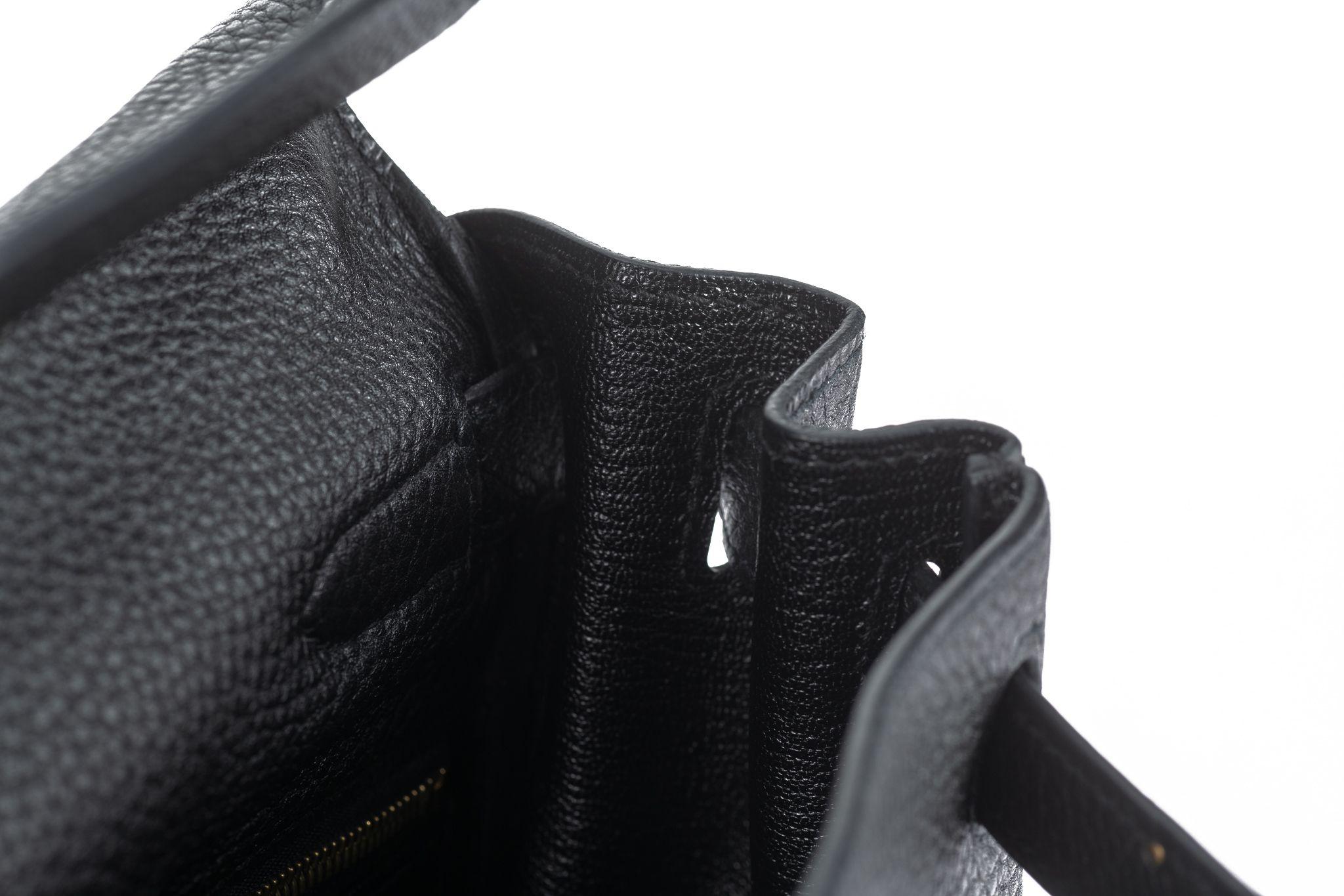 Hermès Kelly 28 Retourne' Black Togo 11