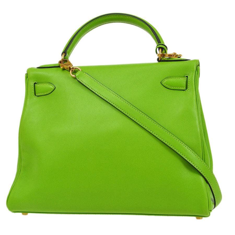 hermes kelly 28 green