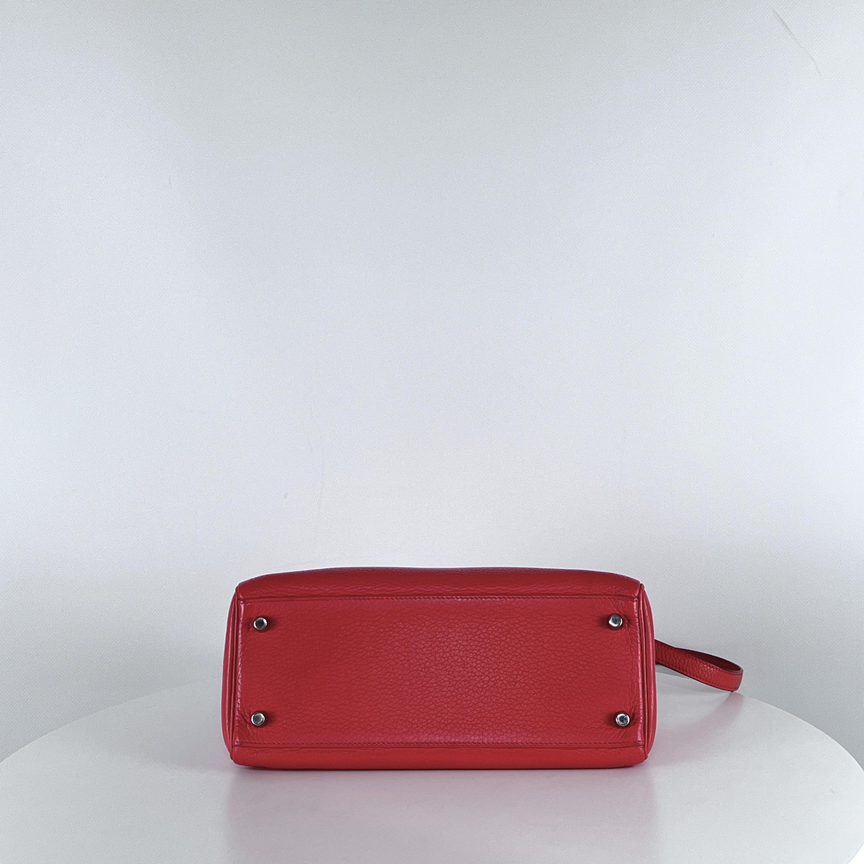Hermès Kelly 28 Retourné Togo Leather Pink Palladium Hardware 2010 en vente 1
