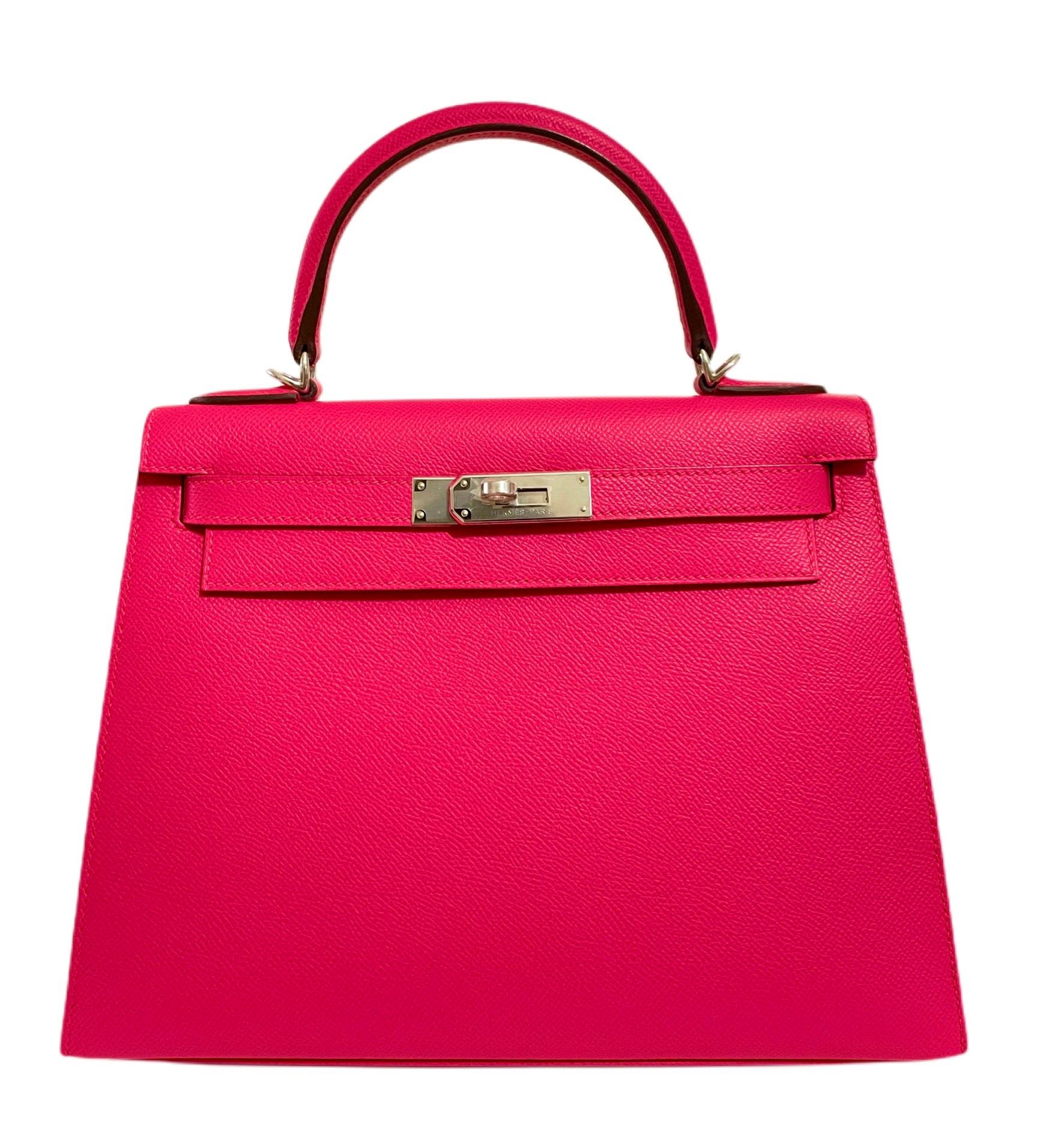 Neu Atemberaubende Hermes Kelly 28 Sellier Rose Extreme Epsom Palladium Hardware! 

Kaufen Sie mit Vertrauen bei Lux Addicts ein. Garantierte Echtheit! 