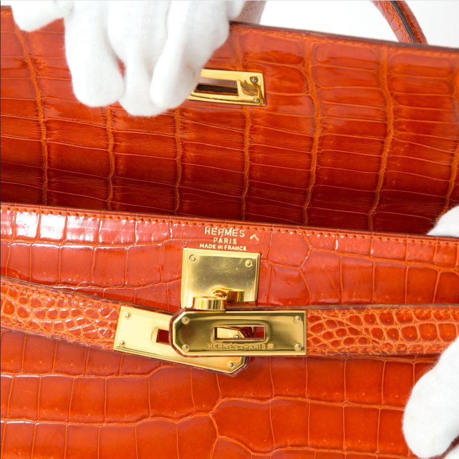 hermès birkin 28 crocodile porusus handbag