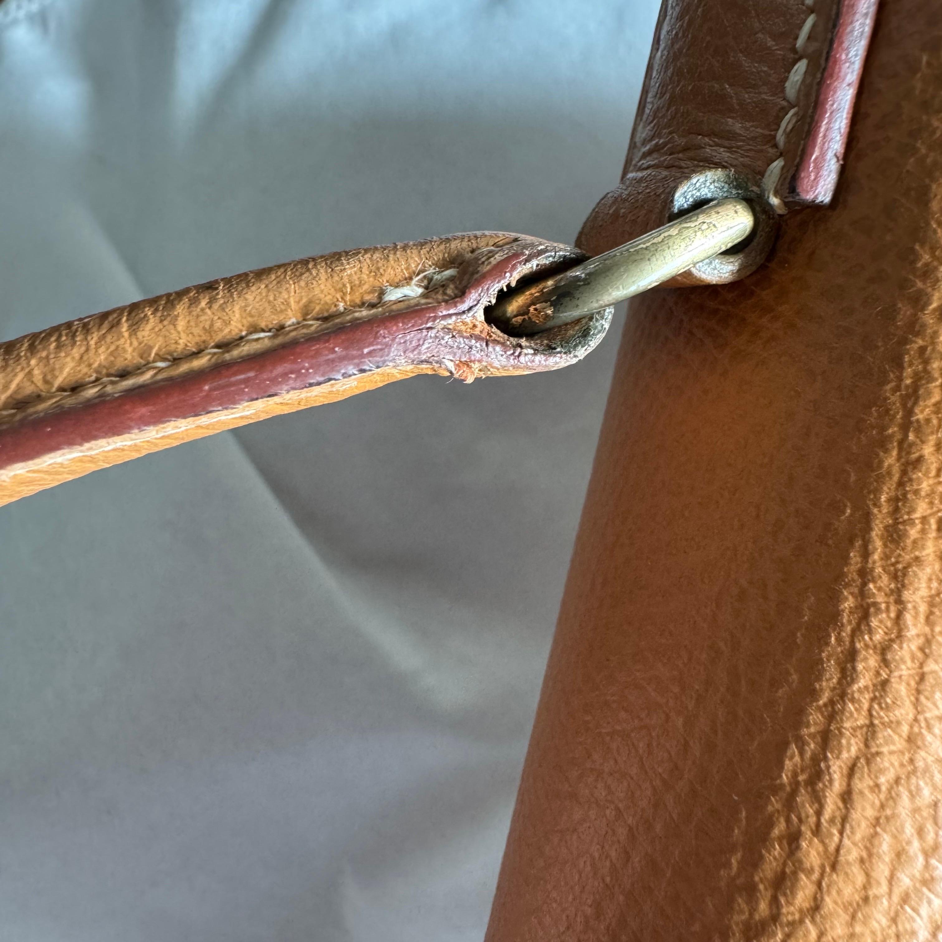 Hermes Kelly 28 Sellier Brown Gold Epsom Leather Gold Hardware 1985 For Sale 13