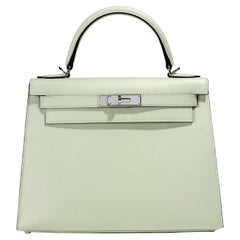 Hermes Kelly Sellier 28 Gris Meyer Epsom Gold Hardware – Madison