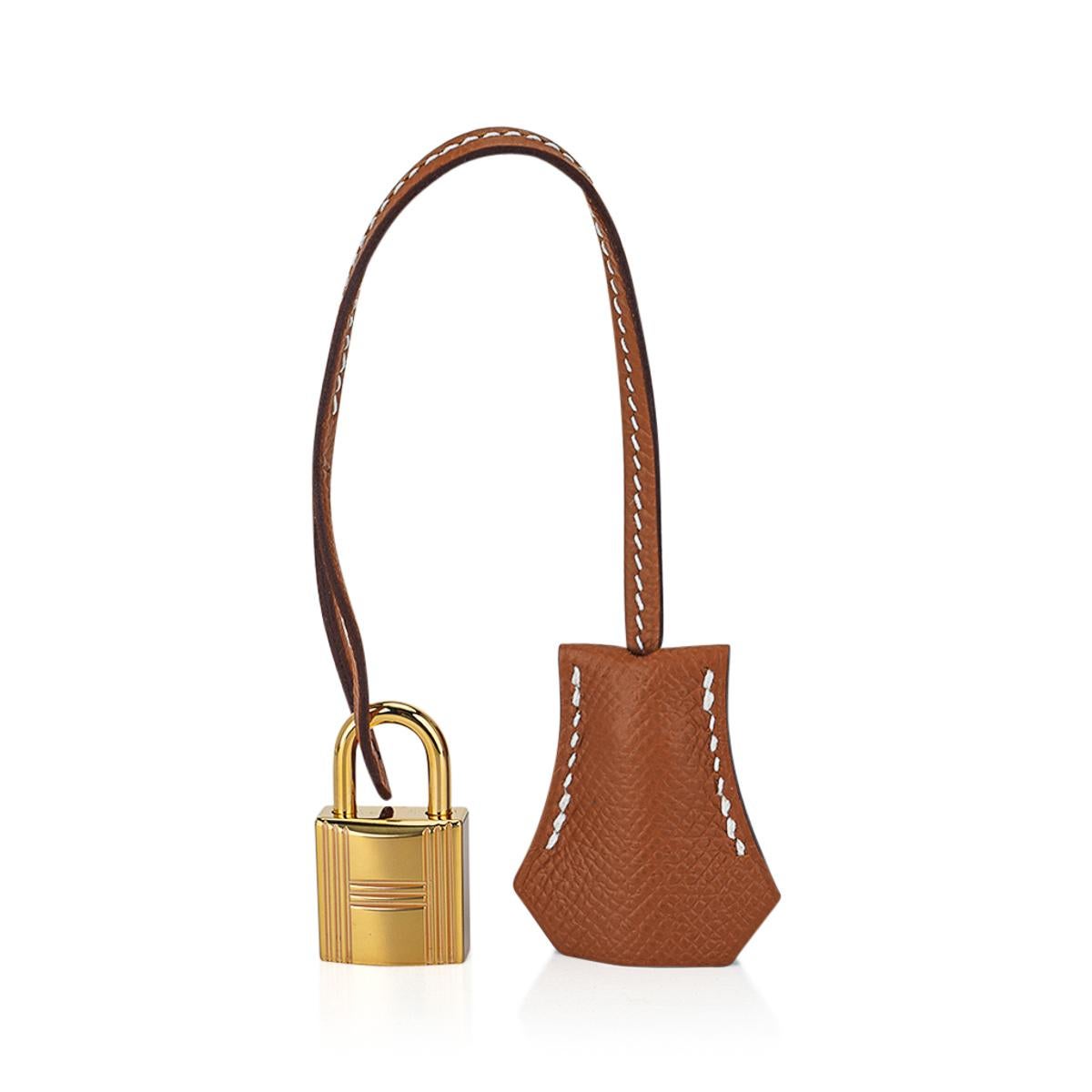Hermes Kelly 28 Sellier Bag Gold Hardware Epsom Leather For Sale 1