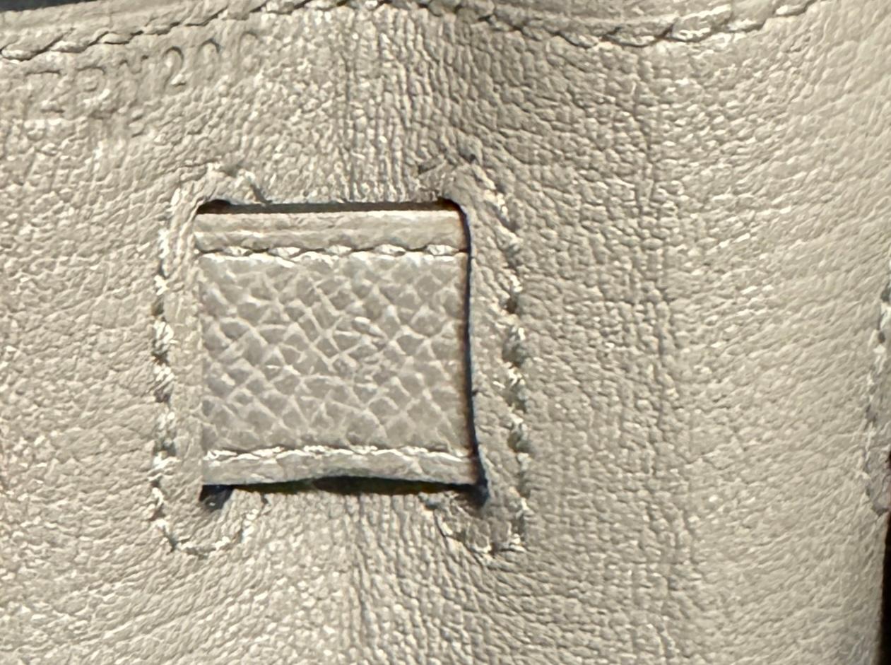 Hermes Kelly 28 Sellier Gris Asphalt Gray Grey Epsom Leather Gold Hardware 4