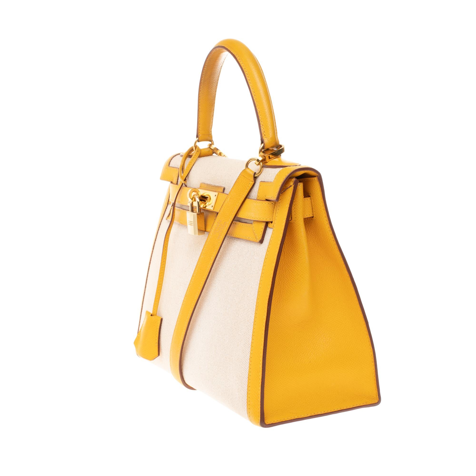 hermes canvas kelly