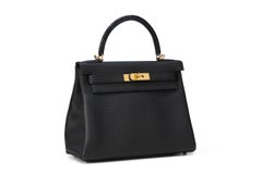 Hermès Kelly 28 Touch Noir/Black Alligator Gold Hardware