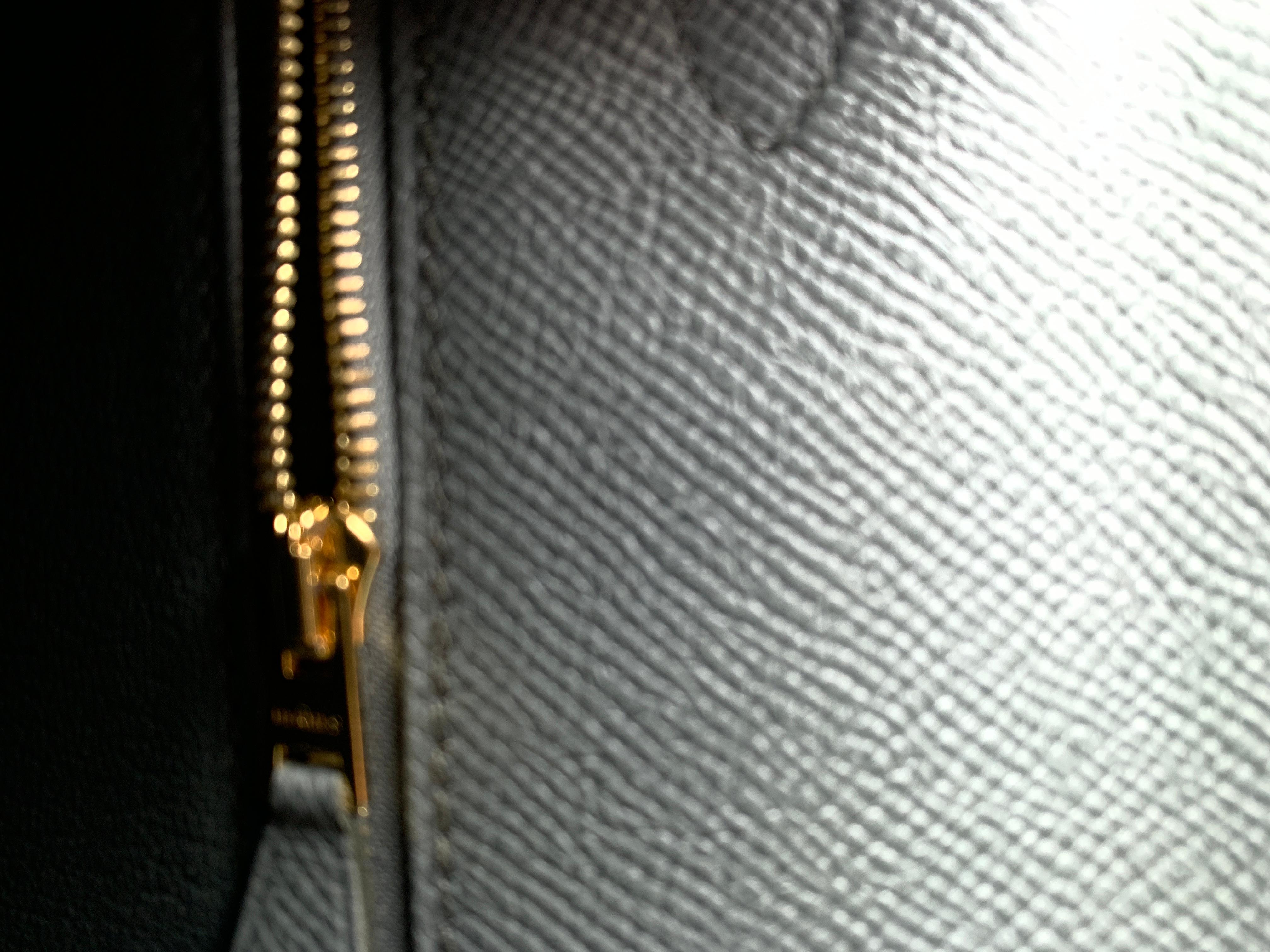Hermes Kelly 28 Vert Amande Gray Epsom Sellier Bag New Color 5