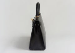 Hermes Kelly 28cm Black Sellier