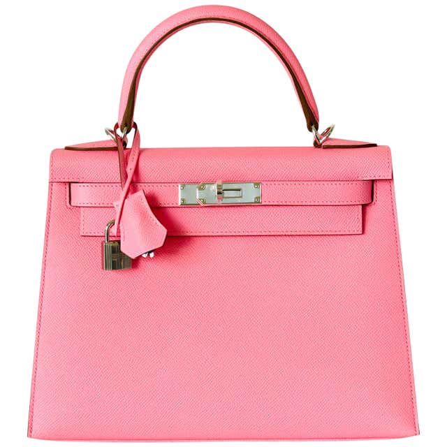 Hermes Kelly 28cm Rose Confetti Pink Sellier Shoulder Bag Y Stamp, 2020 ...