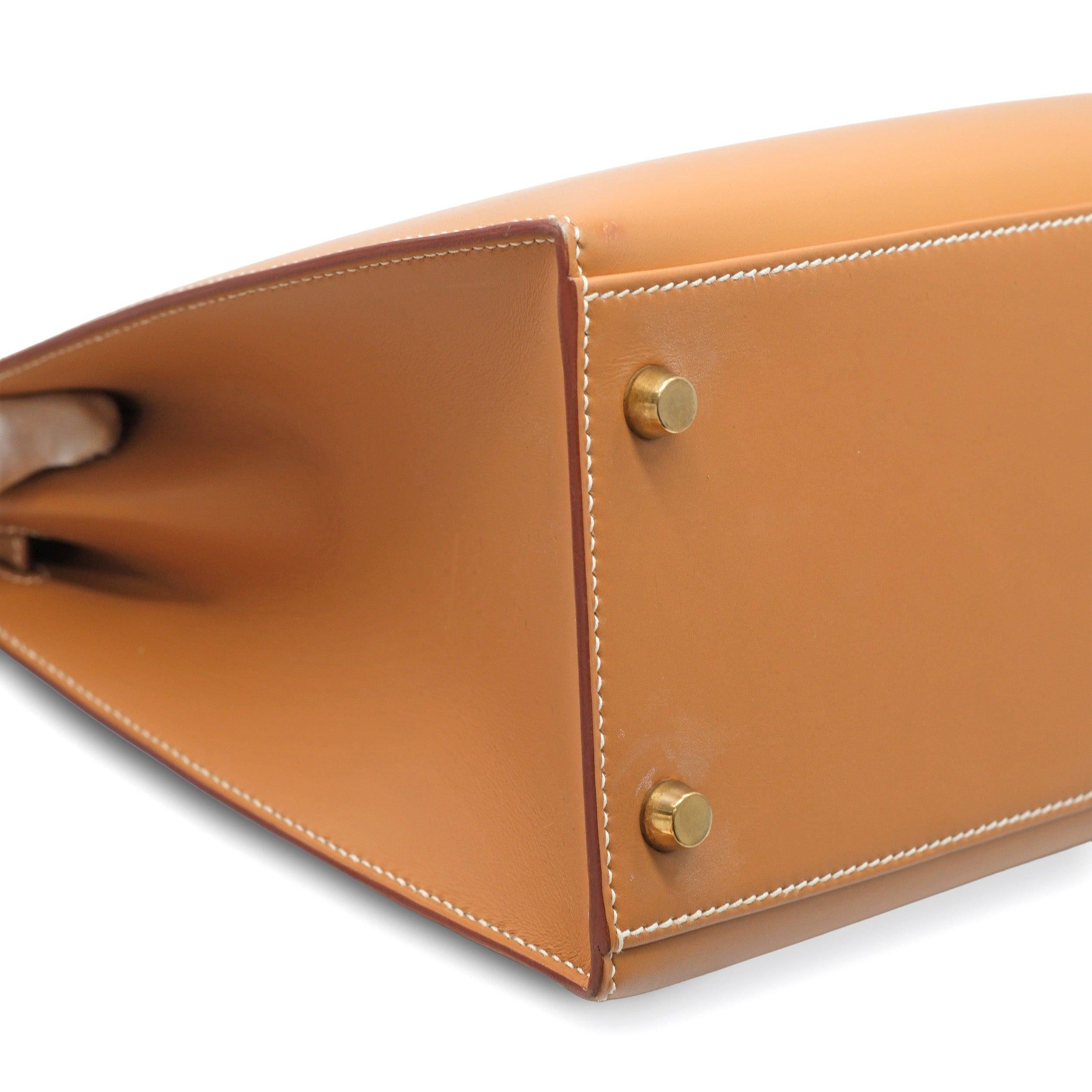 Brown Hermès Kelly 32 Bag - '00s