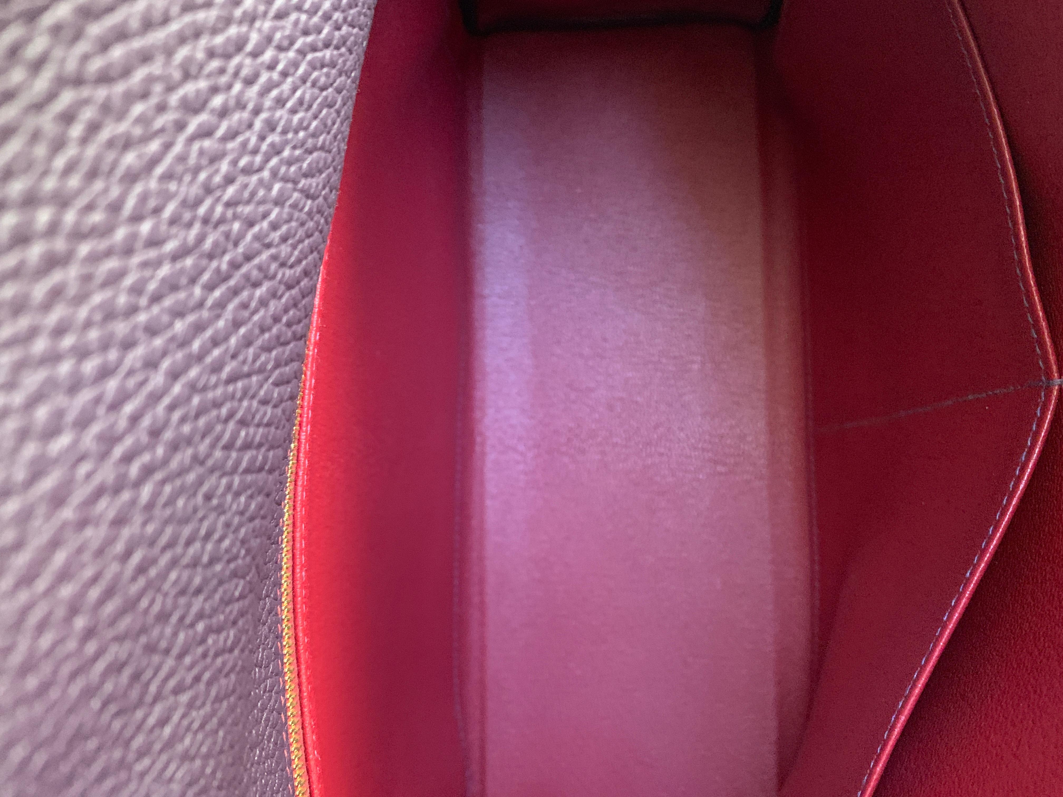 Hermes Kelly 32 Bag HSS Special order Raisin Pink Stitching Gold Hardware 1