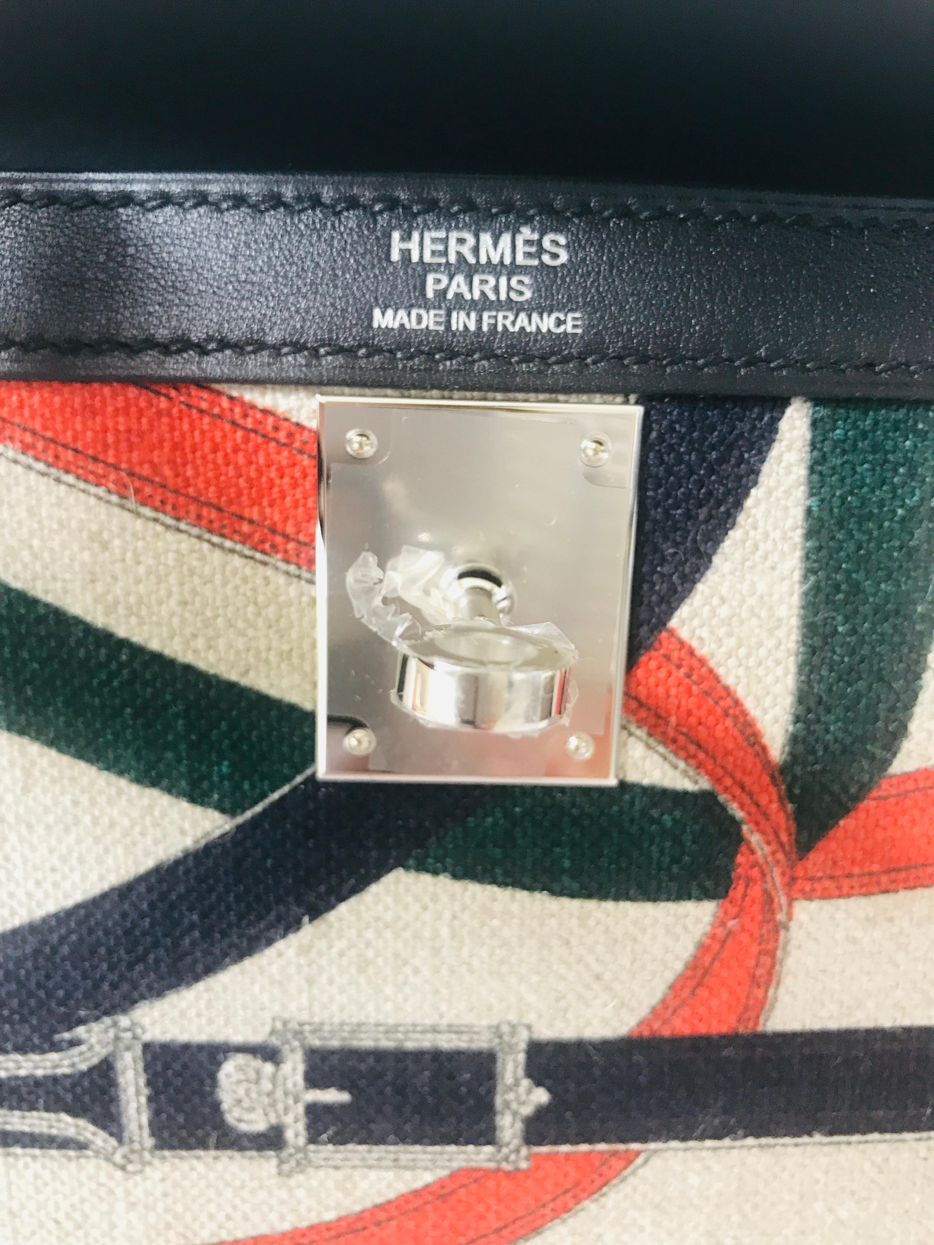 Women's or Men's Hermes Kelly 32 Cavalcadour Kelly Bag Limited Edition