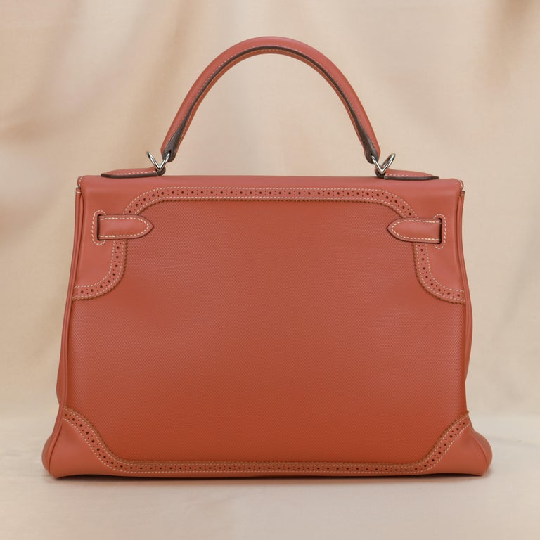 Hermès Kelly 32 Ghillies Retourne Swift Leather with Palladium Hardwar –  Dandelion Antiques