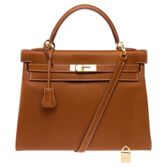 Hermès Kelly 32 Handbag Gold
