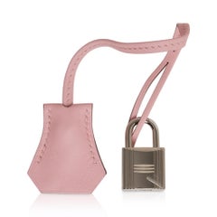 Hermes Kelly 32 Lakis Bag Rose Sakura Swift Palladium Hardware