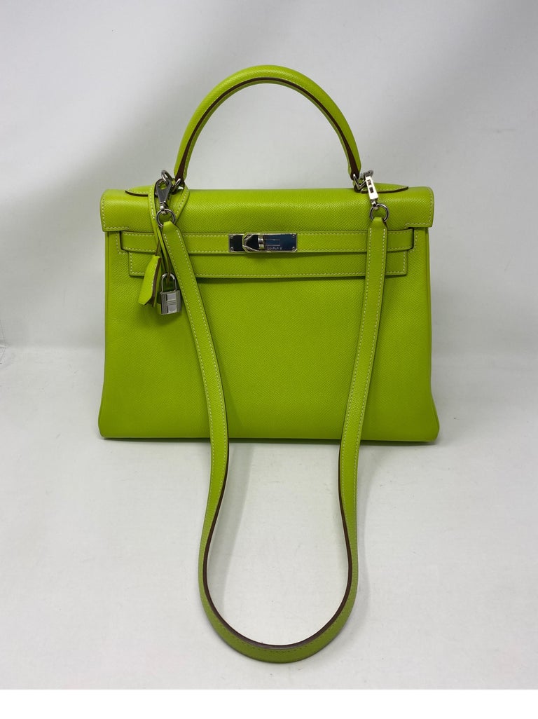 Hermès Limited Edition Bi-colour 32cm Candy Kelly Bag - Farfetch