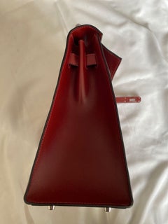 Hermes Kelly 32 red veau Calfskin