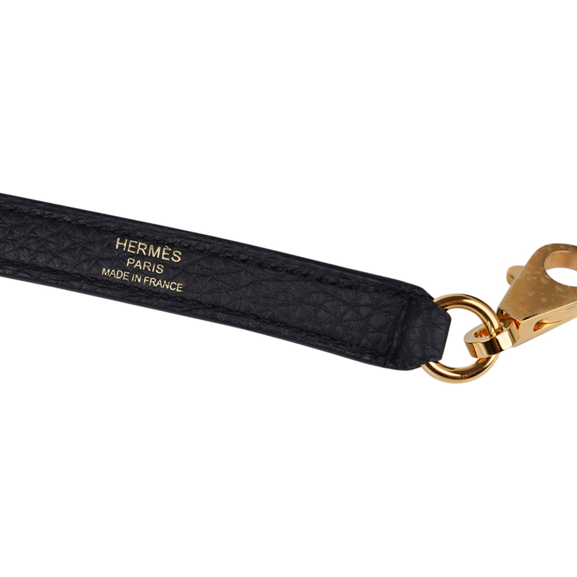Hermes Kelly 32 Retourne Bag Black Gold Hardware Togo Leather 3