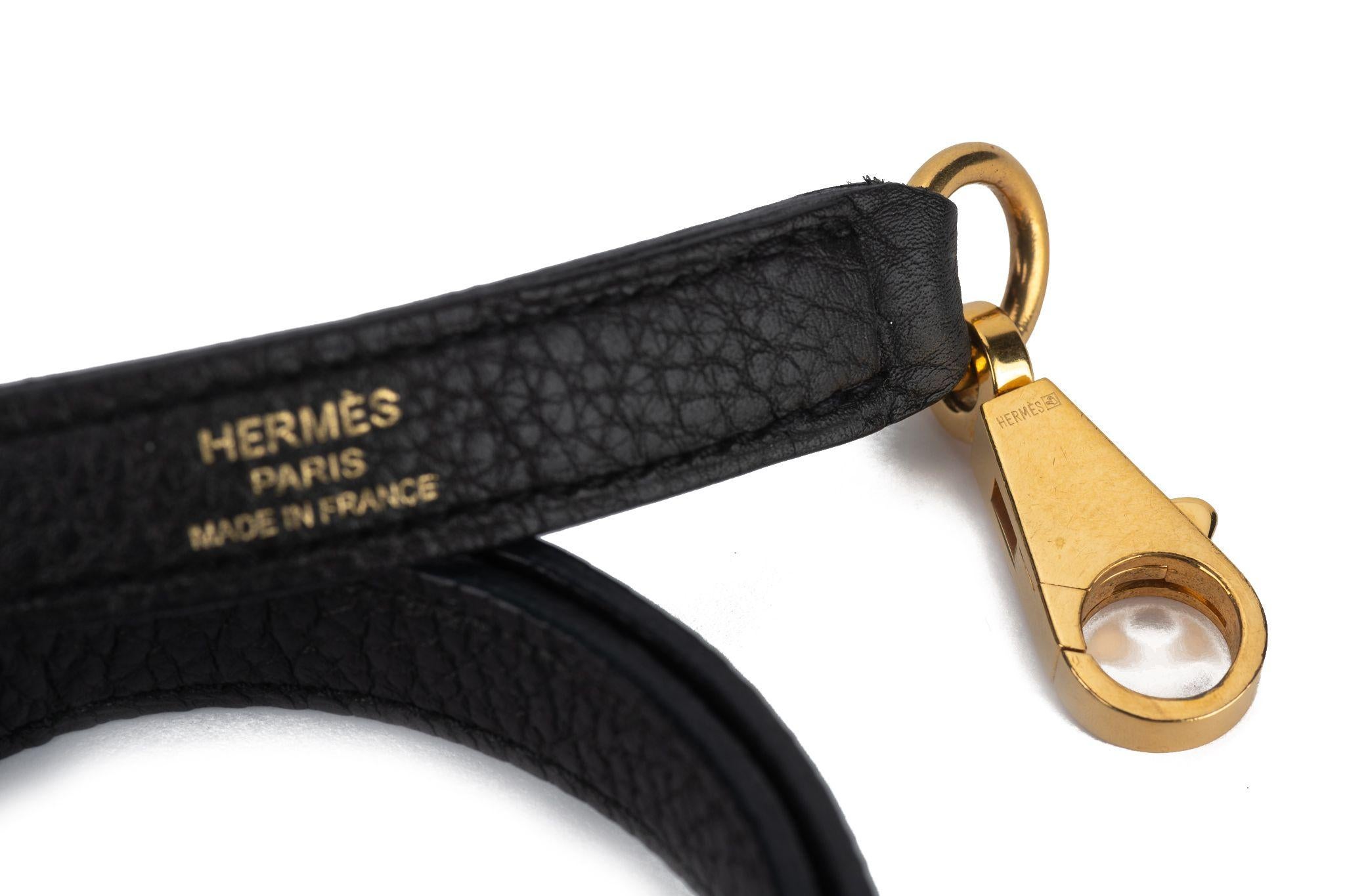 Hermès Kelly 32 Retournè Pelle togo nera in vendita 10