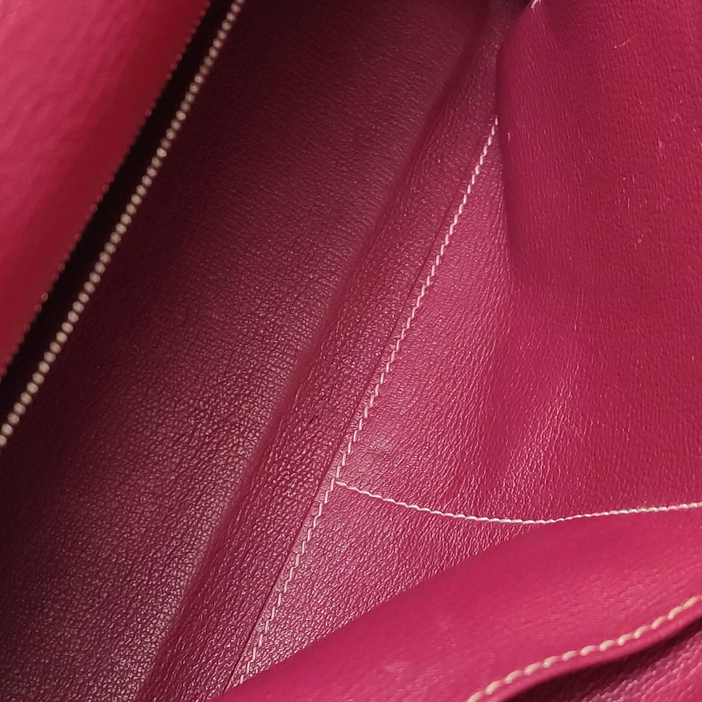 Hermes Kelly 32 Retourne E5 Rose Tyrien Pink Epsom Leather Palladium Hardware 20 3