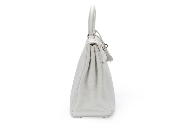 Hermès Pre-owned Kelly 32 Retourne Bag - White