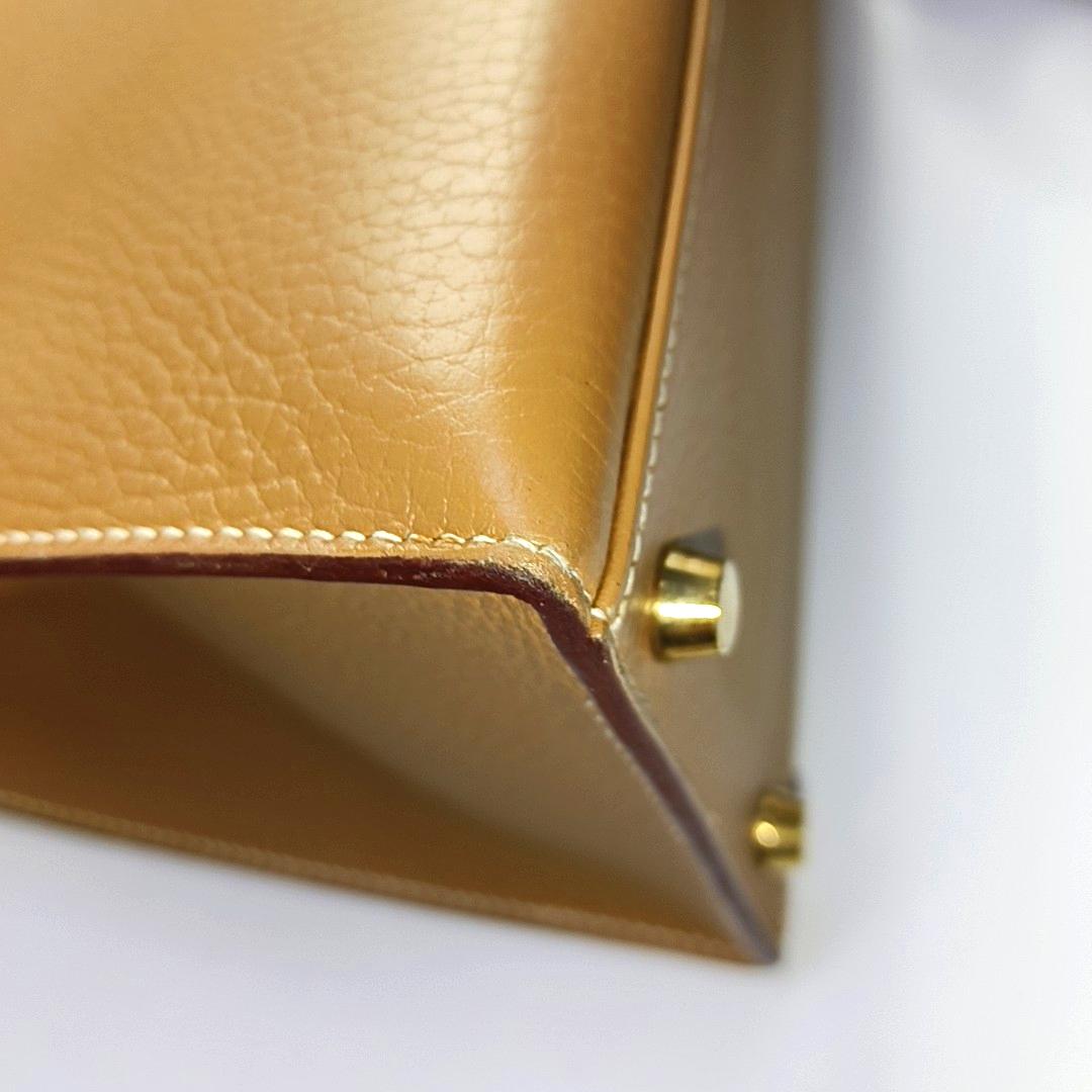 Hermes Kelly 32 Sellier 4B Biscuit Gold Togo Leather Gold HW 1996 5