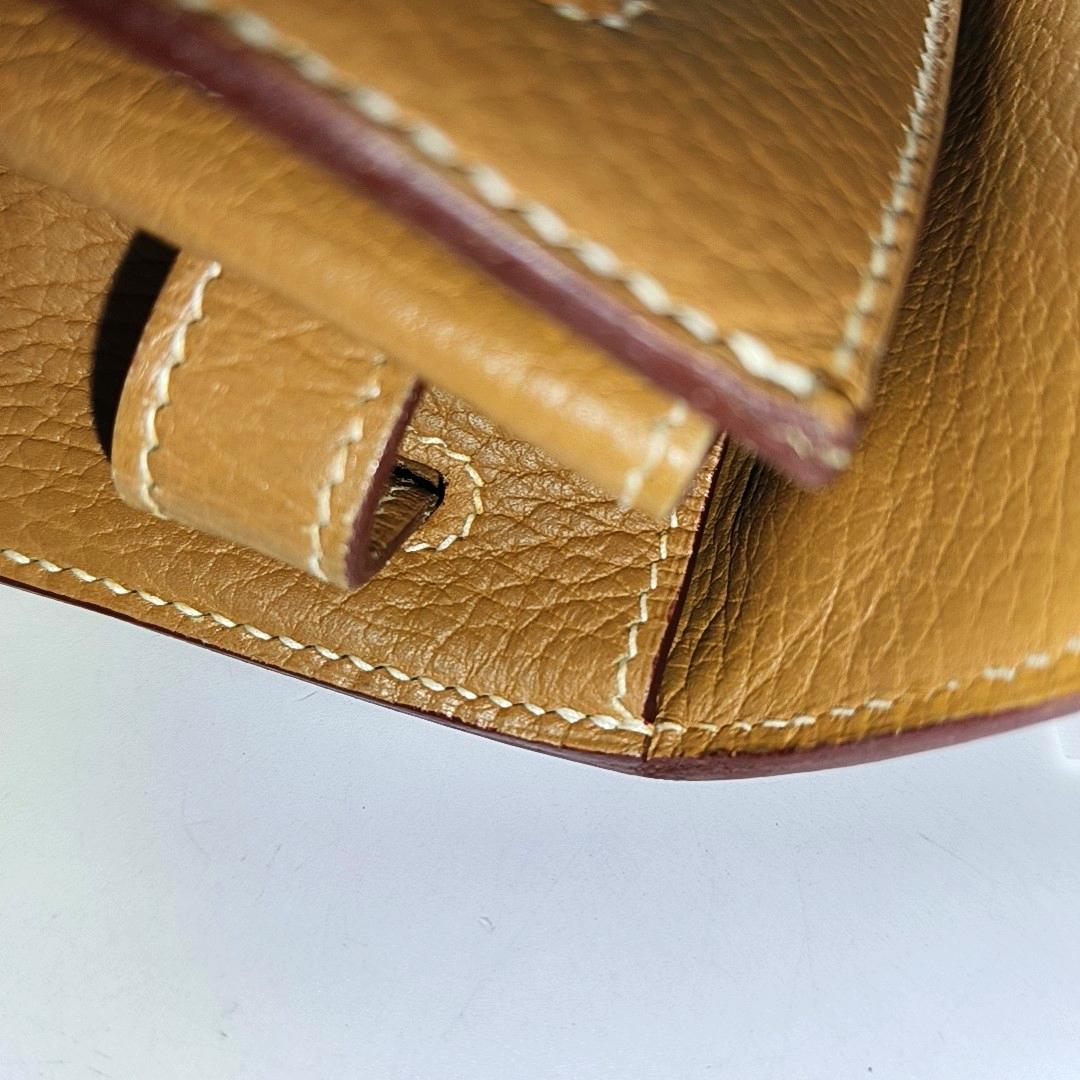 Hermes Kelly 32 Sellier 4B Biscuit Gold Togo Leather Gold HW 1996 2