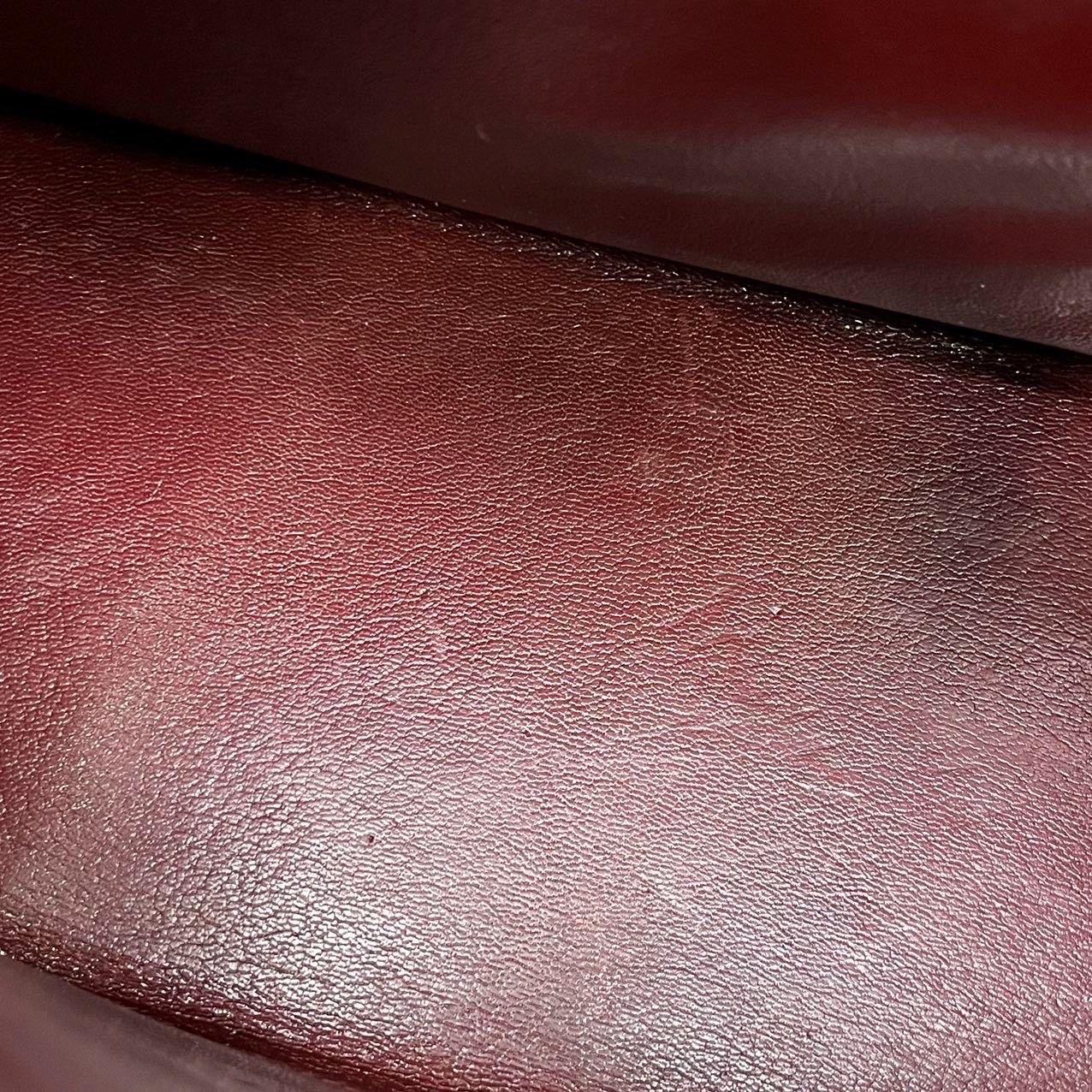 Hermès Kelly 32 Sellier Burgundy Box Leather Gold HW 1978 im Angebot 12